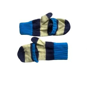 American Eagle Colorblock Fingerless Mittens